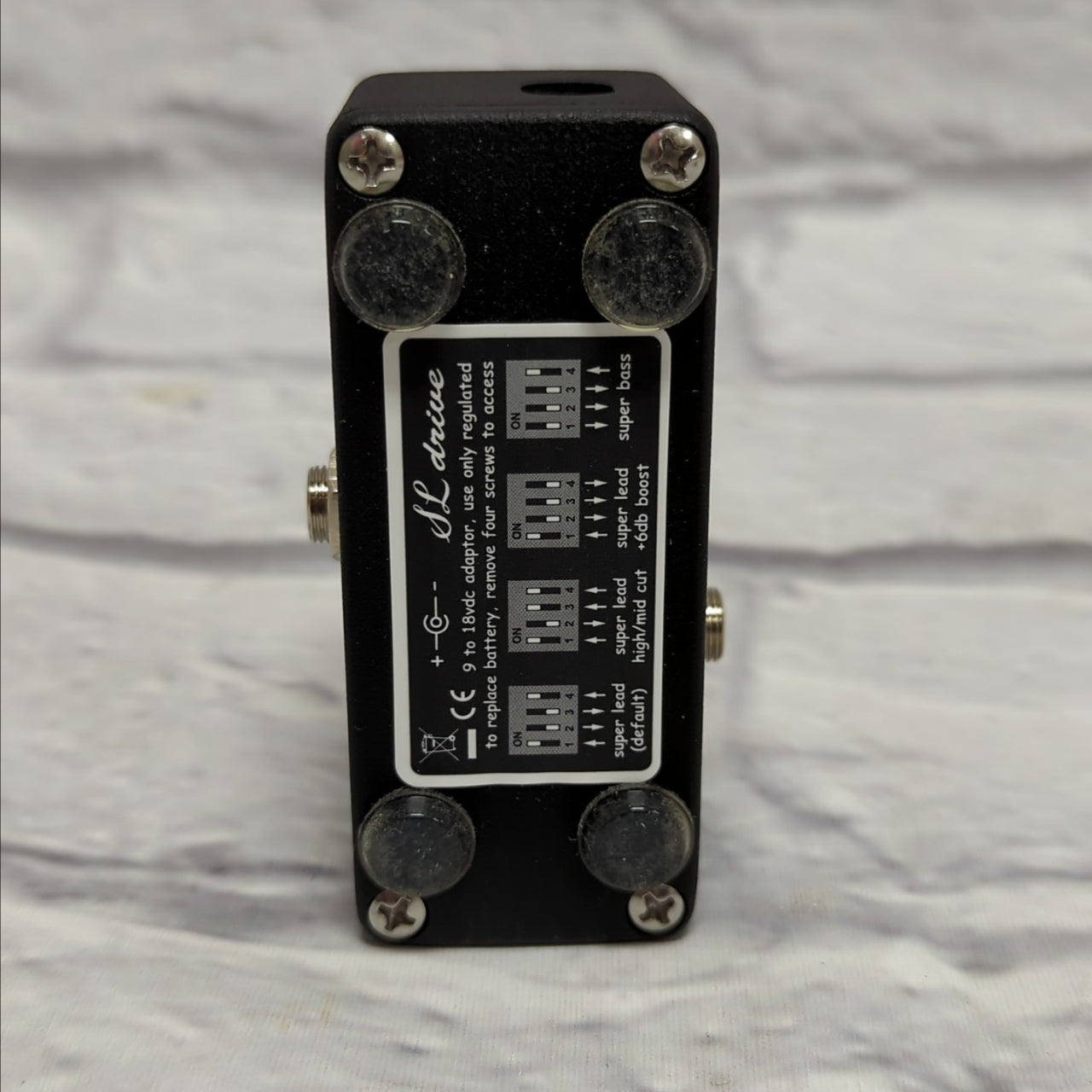 Xotic Effects SL Drive Chrome Overdrive Pedal Limited Edition