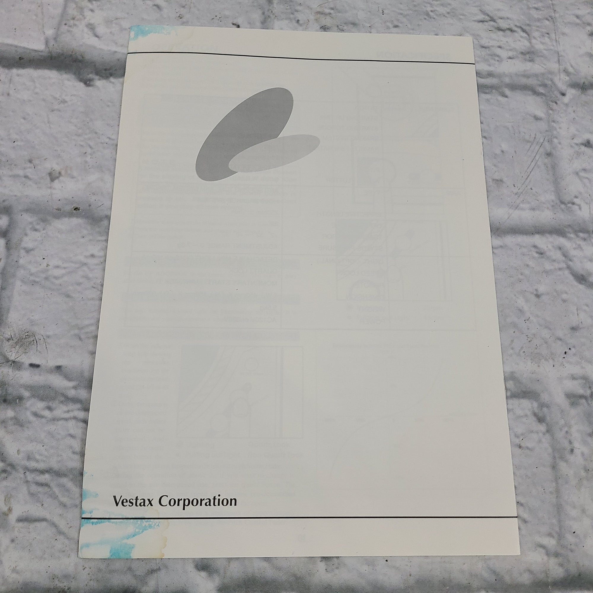 Vestax PDX-a2s Direct Drive Turntable Manual