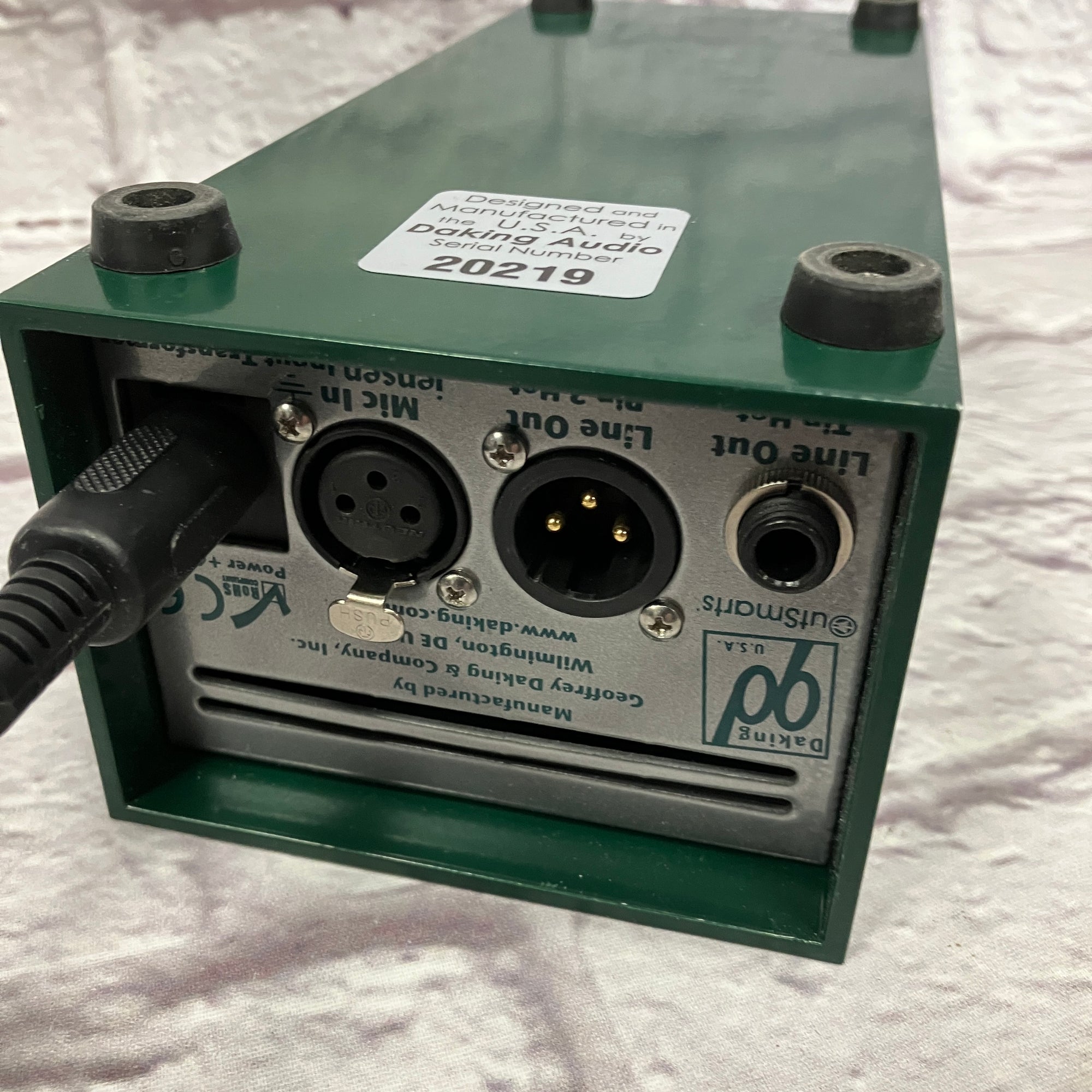 Daking Audio Mic-Pre One