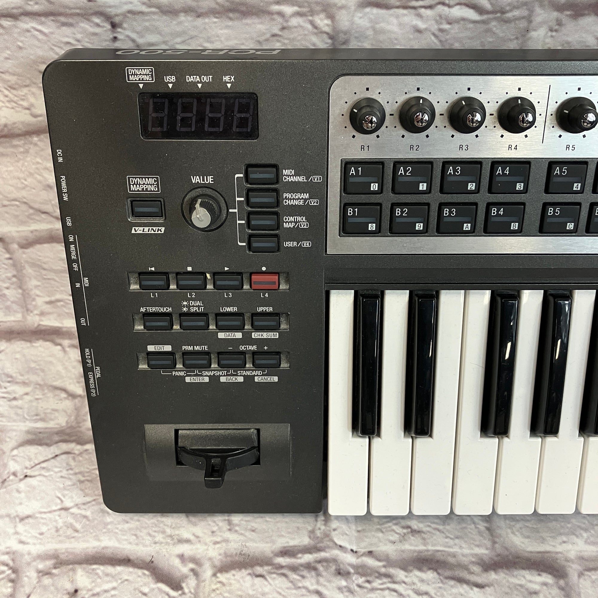 Edirol PCR500 MIDI Controller Evolution Music