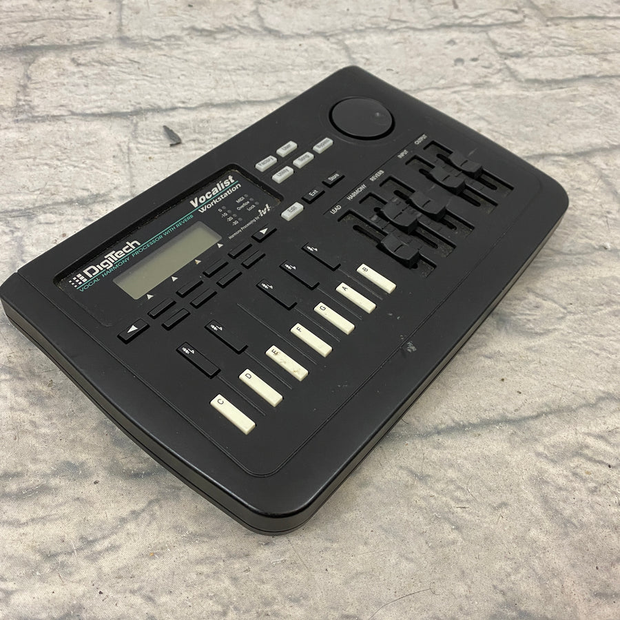 DigiTech Vocalist Workstation EX Vocal Harmony Effects Processor With Reverb - w/ Power Supply
