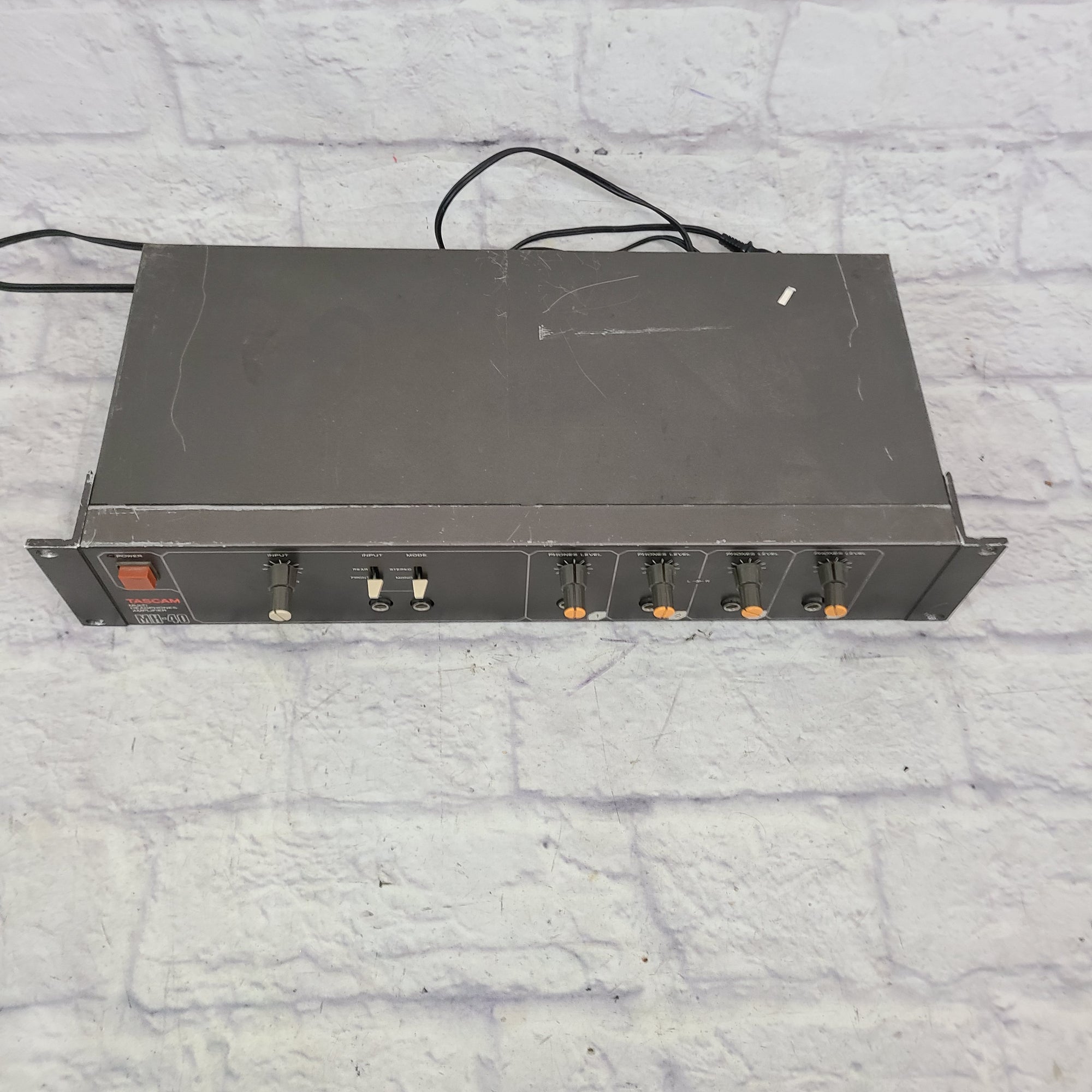 Mh 40 Tascam MH-40 Headphone Amplifier - Evolution Music