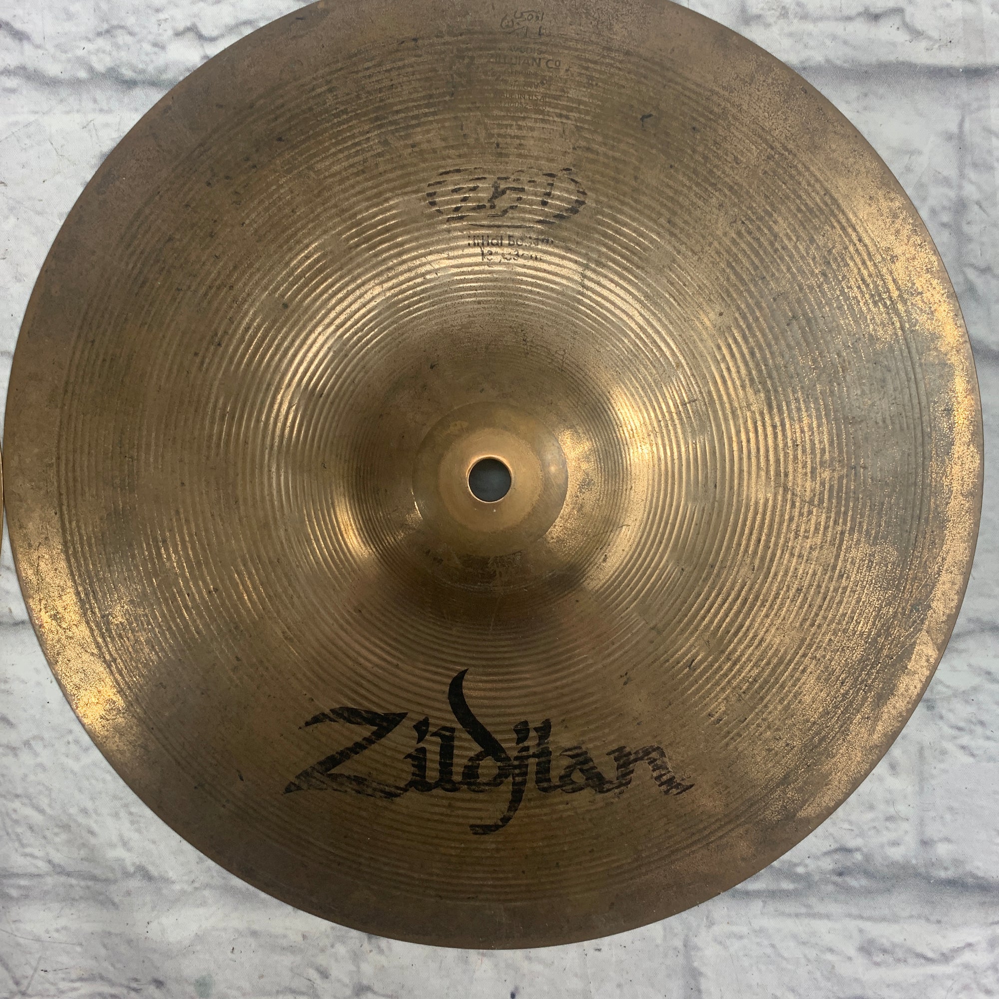 Zildjian 13 ZBT Hi Hat - Edge damage AS IS