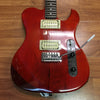 ** Gatto Tele Style Electric Guitar, Trans Red