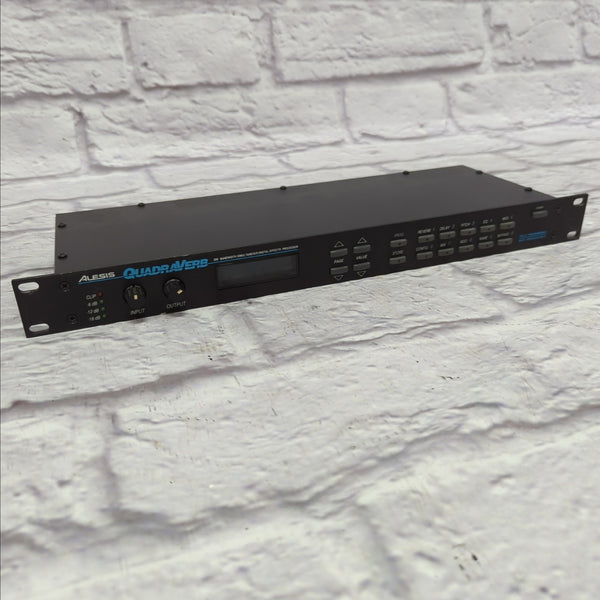 Alesis Quadraverb Reverb Rack Unit w/Power Supply - Evolution Music