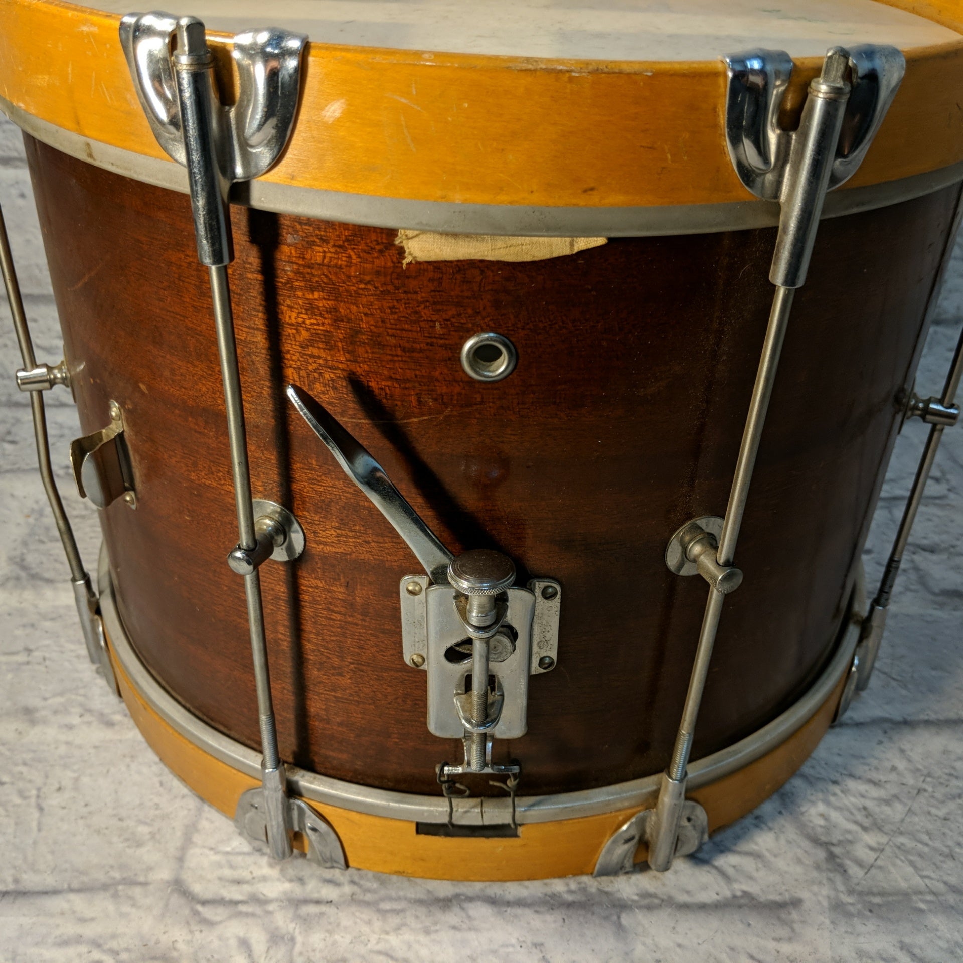 Vintage 60s Rogers Newport Marching Parade Snare Drum