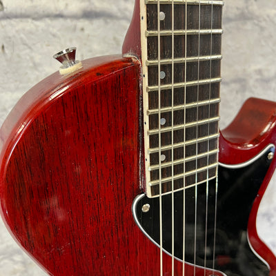 Gatto LP Junior Style Red Electric Guitar Electric Guitar