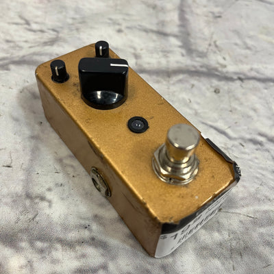 Unknown Mini Tremolo Pedal Gold 3-Knob