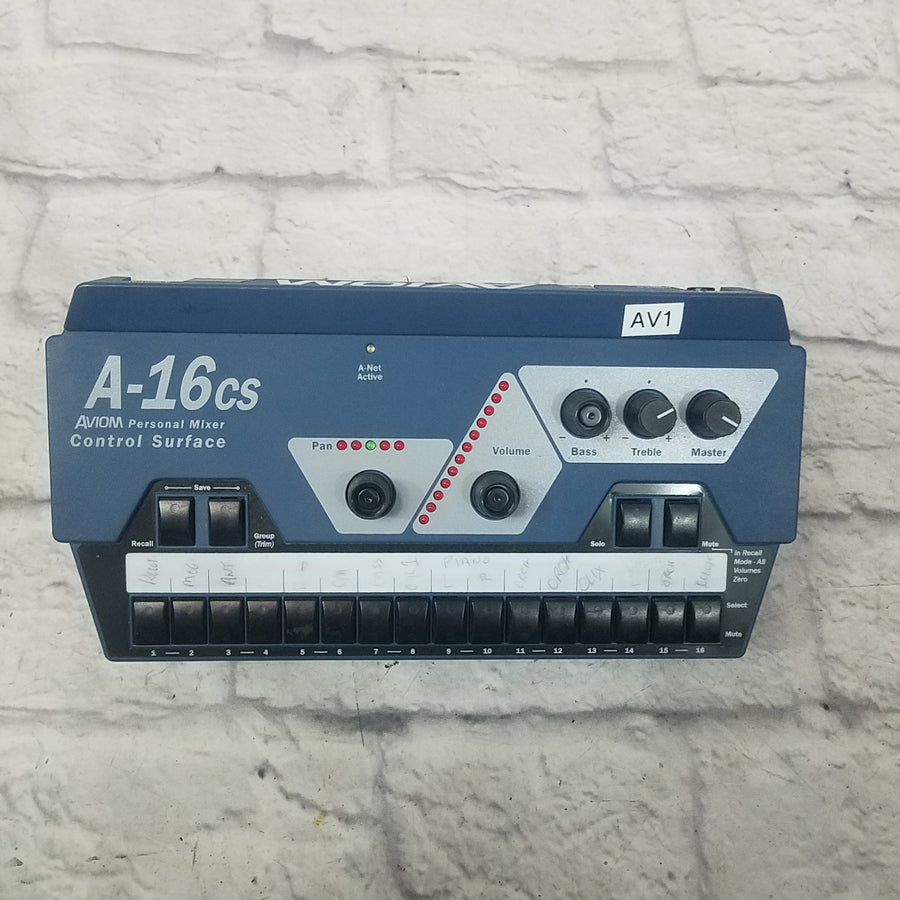 Aviom A-16CS Control Surface Personal Mixer