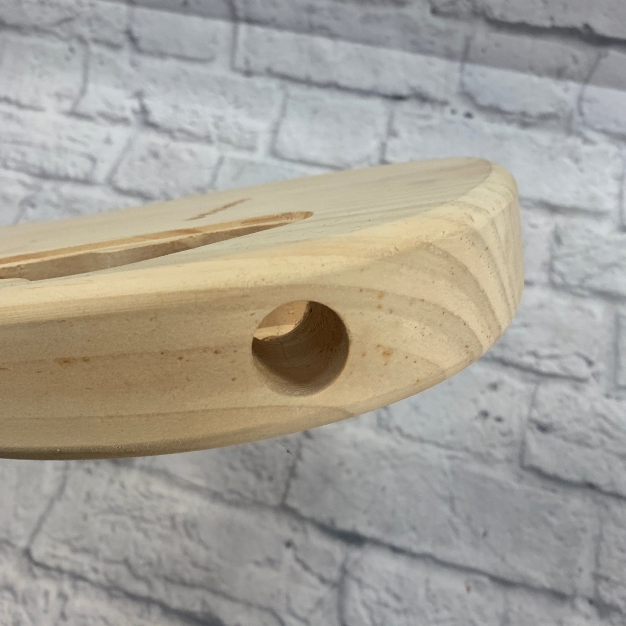 Rosser HSDC Unfinished Pine Double Cutaway Guitar Body