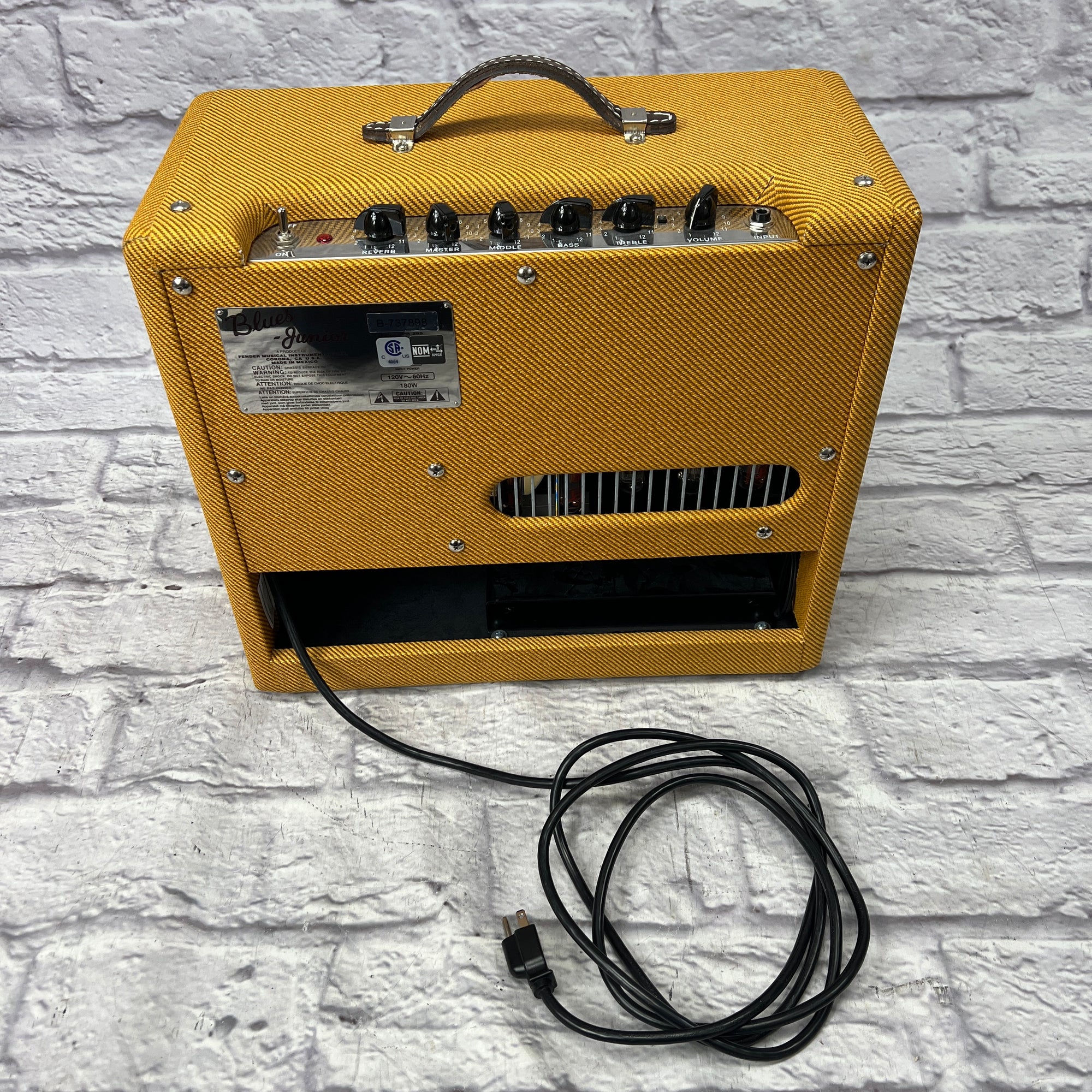 Fender Blues Jr NOS Guitar Combo Amp Evolution Music