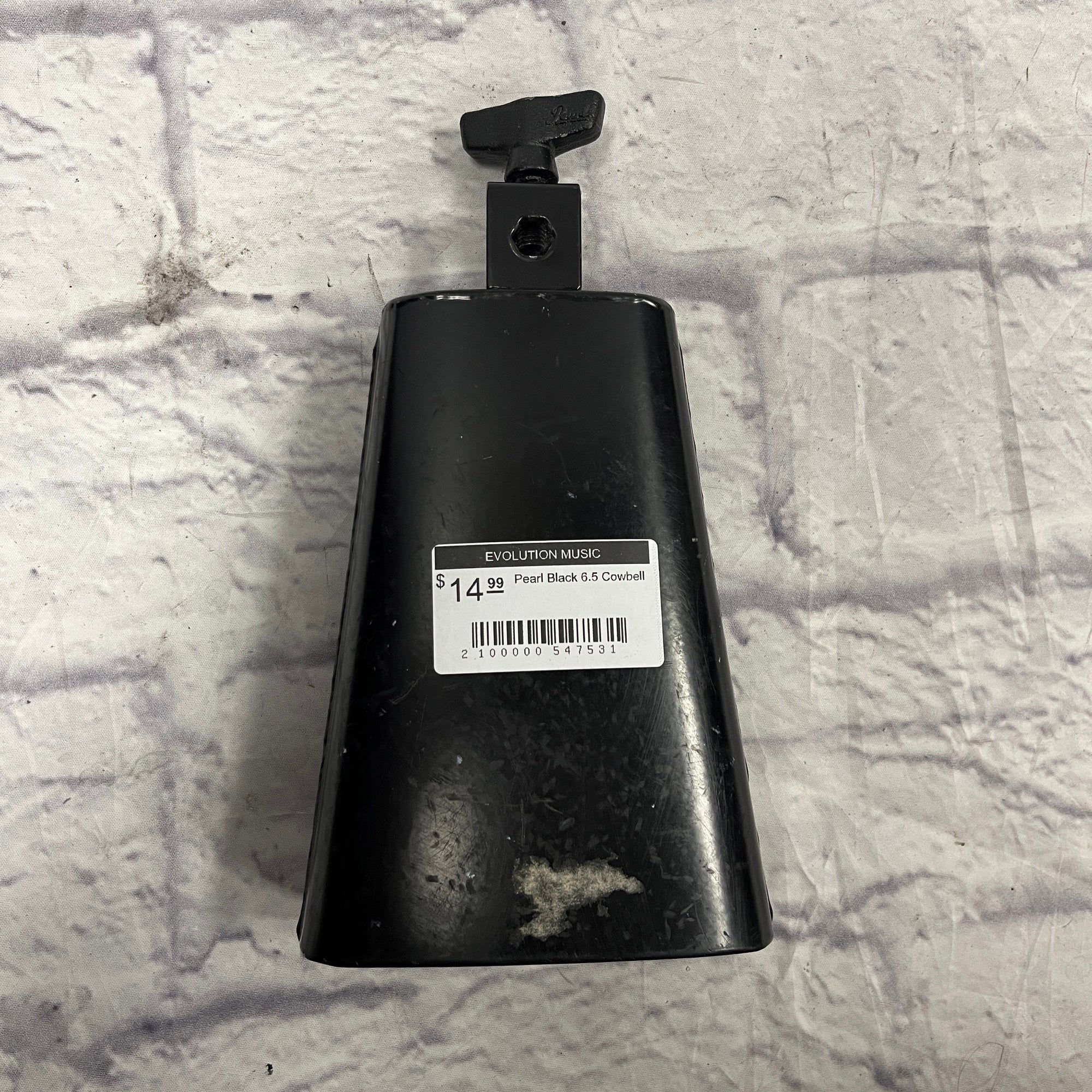 Pearl Black 6.5 Cowbell
