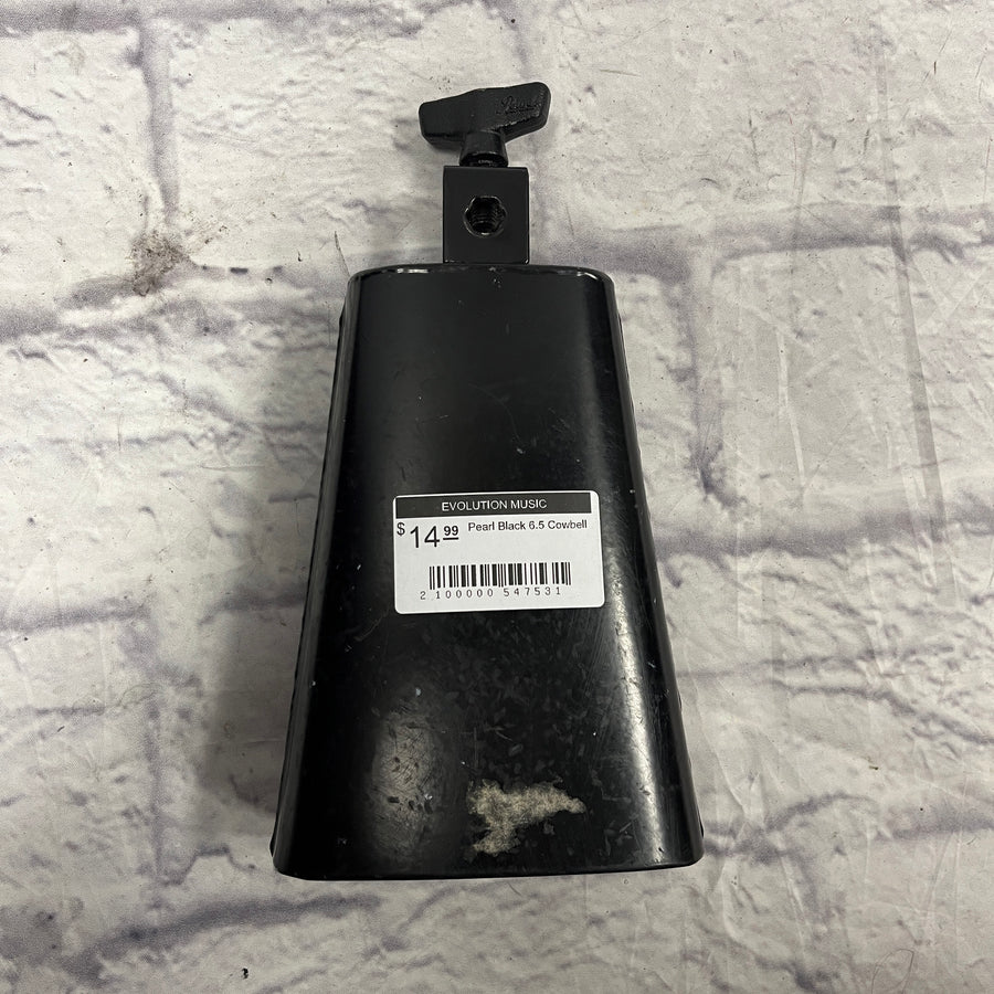 Pearl Black 6.5 Cowbell