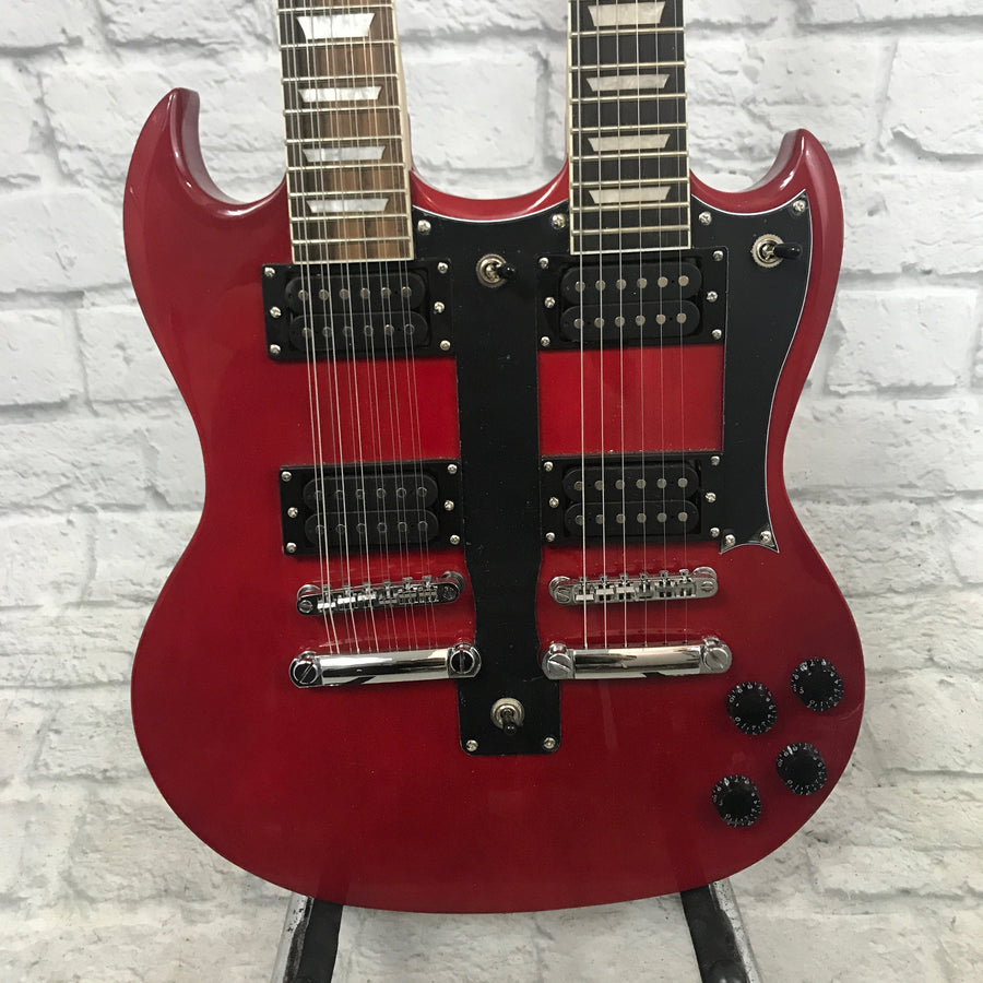 Cozart Custom Double Neck 6 & 12 String Guitar