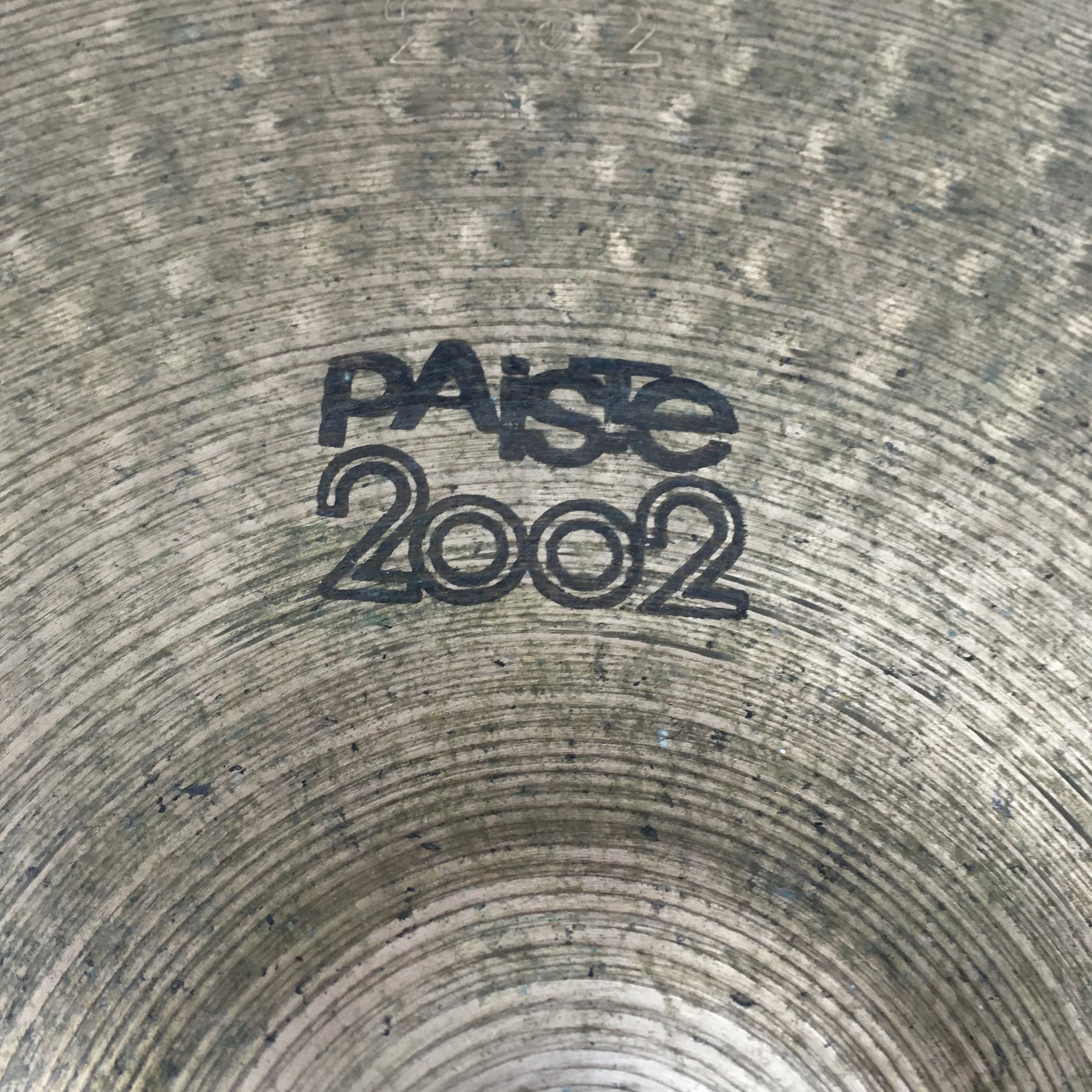 Paiste 20 2002 Jazz Rock Ride Cymbal