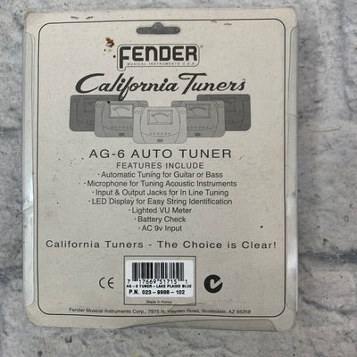 Fender California Tuners Ag-6 Auto Tuner