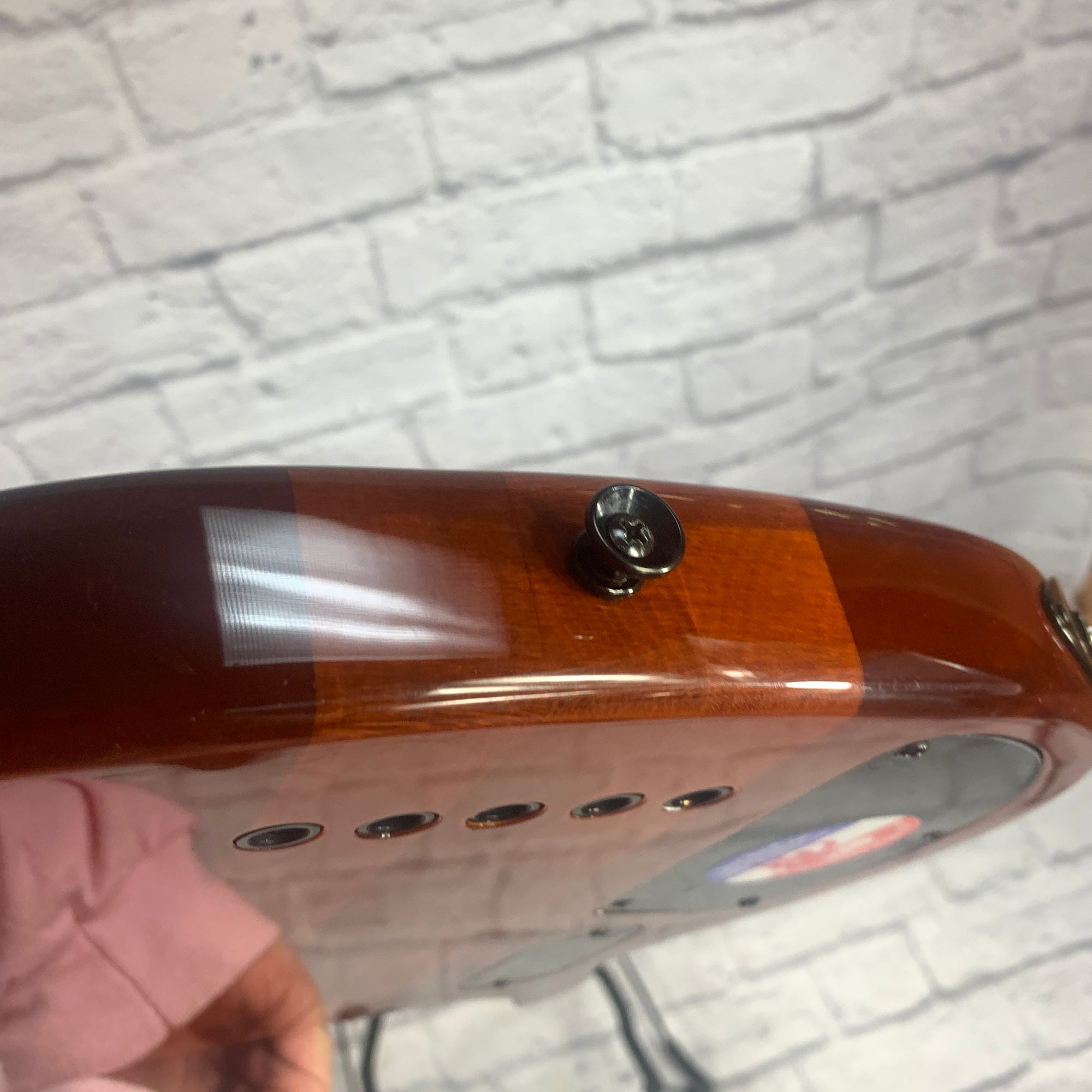 LTD BB-1005 Bunny Brunel 5 String Bass Burnt Orange
