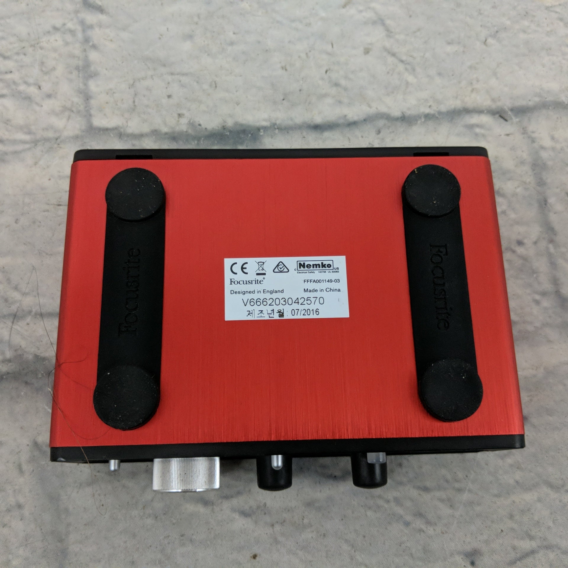Focusrite Scarlet Solo Digital Interface