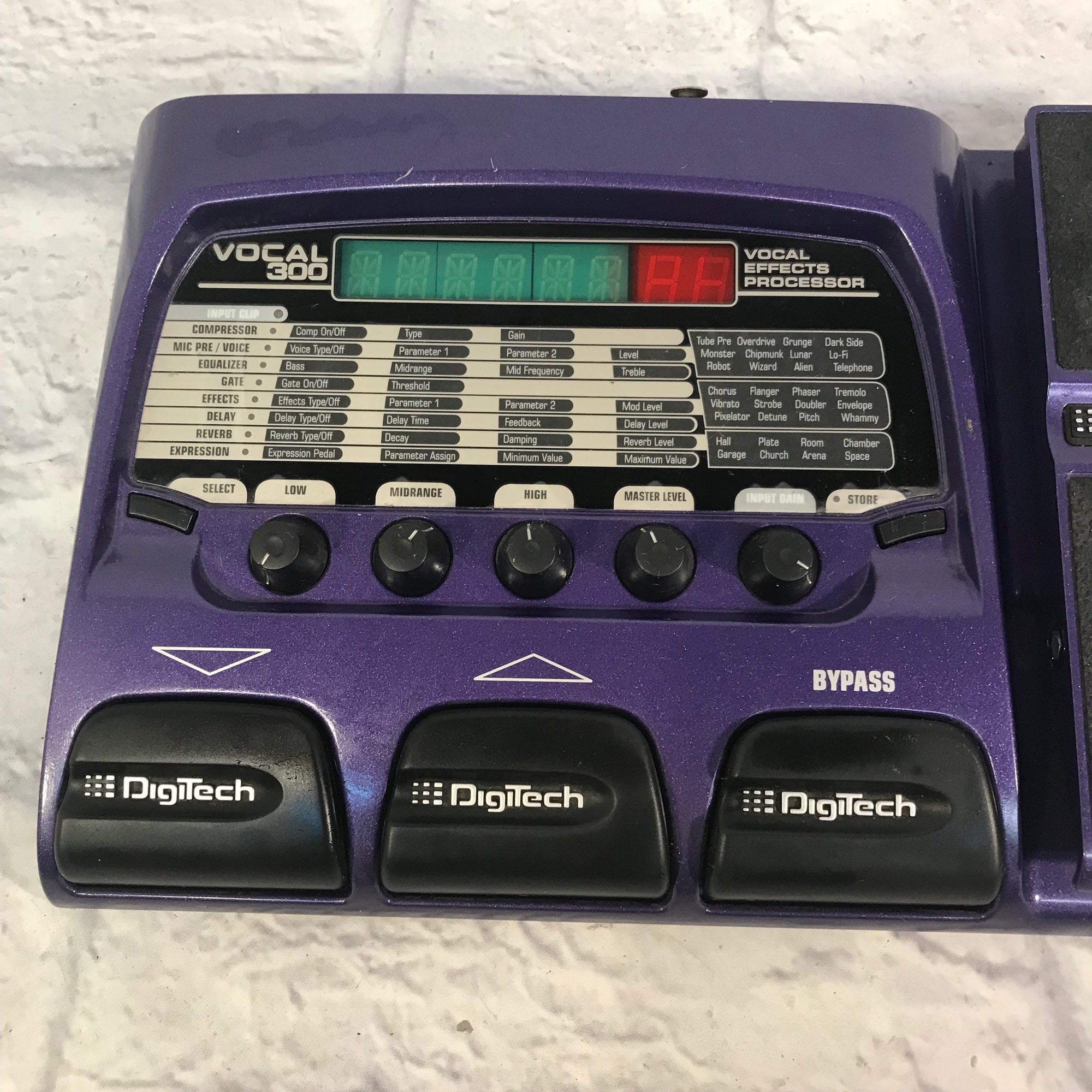 ギター DigiTech Vocal 300 DigiTech Vocal 300 Vocal Effects Processor | Guitar Center