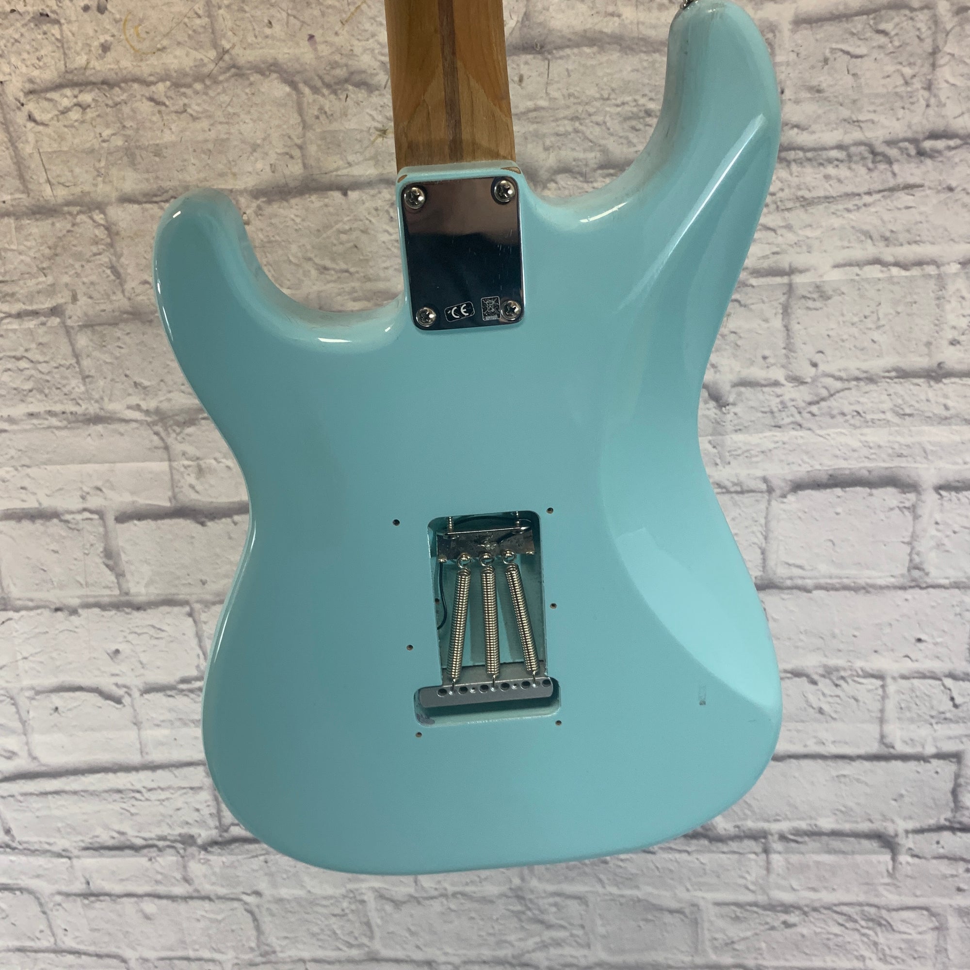 Fender Partscaster Strat Daphne Blue Electric Guitar