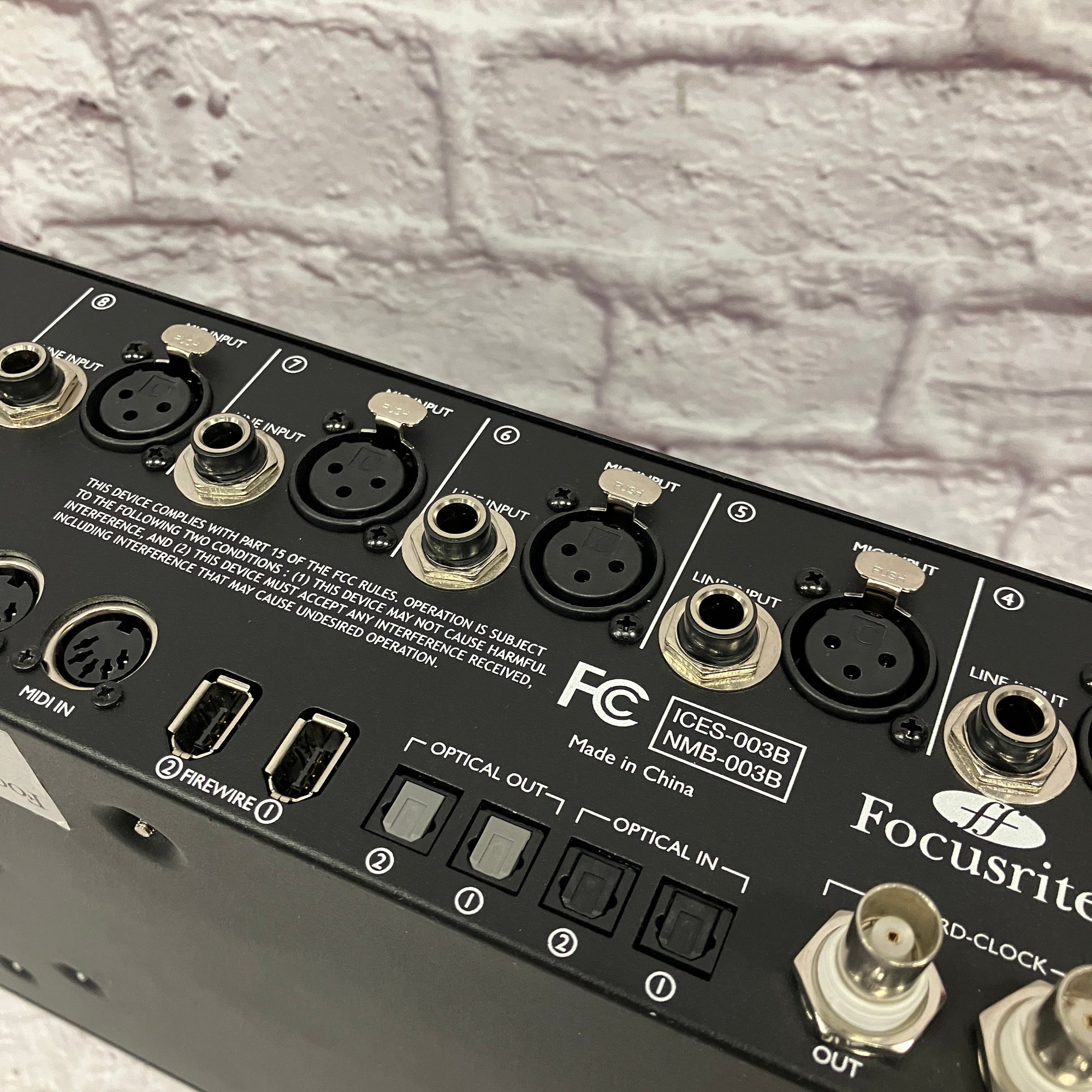 Focusrite Liquid Saffire 65 Firewire Interface