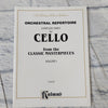 00-K02197 Orchestral Repertoire- Complete Parts for Cello from the Classic Masterpieces- Volume I - Music Book