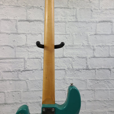 Samick Stages 5 Precision Style 4-String Bass Guitar - Teal