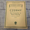 Schirmer's Library Czerny: First Instruction in Piano-Playing