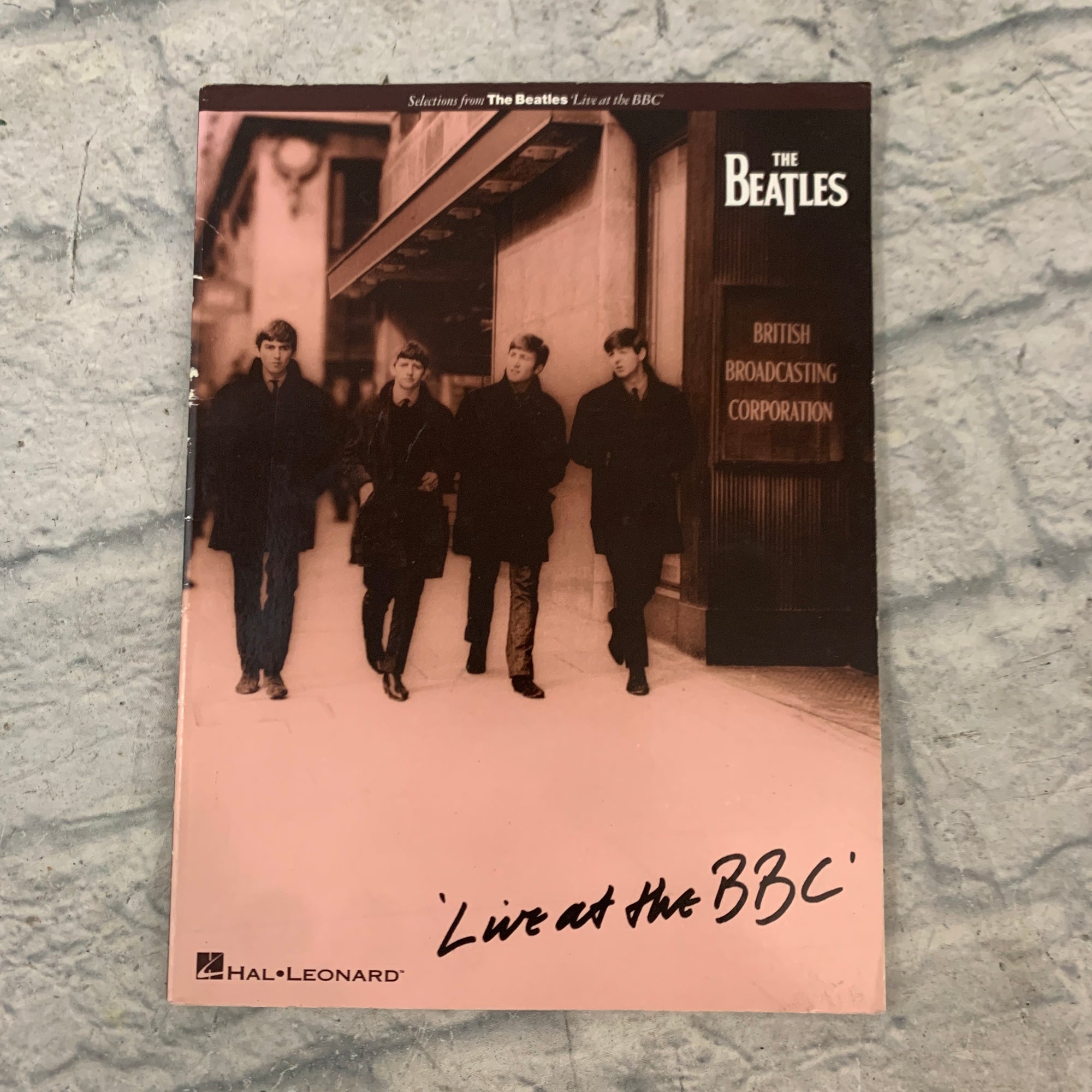 Hal Leonard Selections from The Beatles Live at the BBC Book