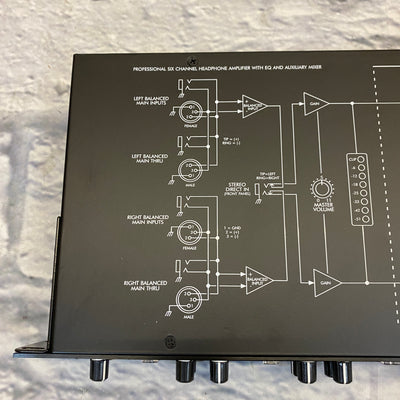 Art Head Amp 6 Headphone Amp Rack Unit