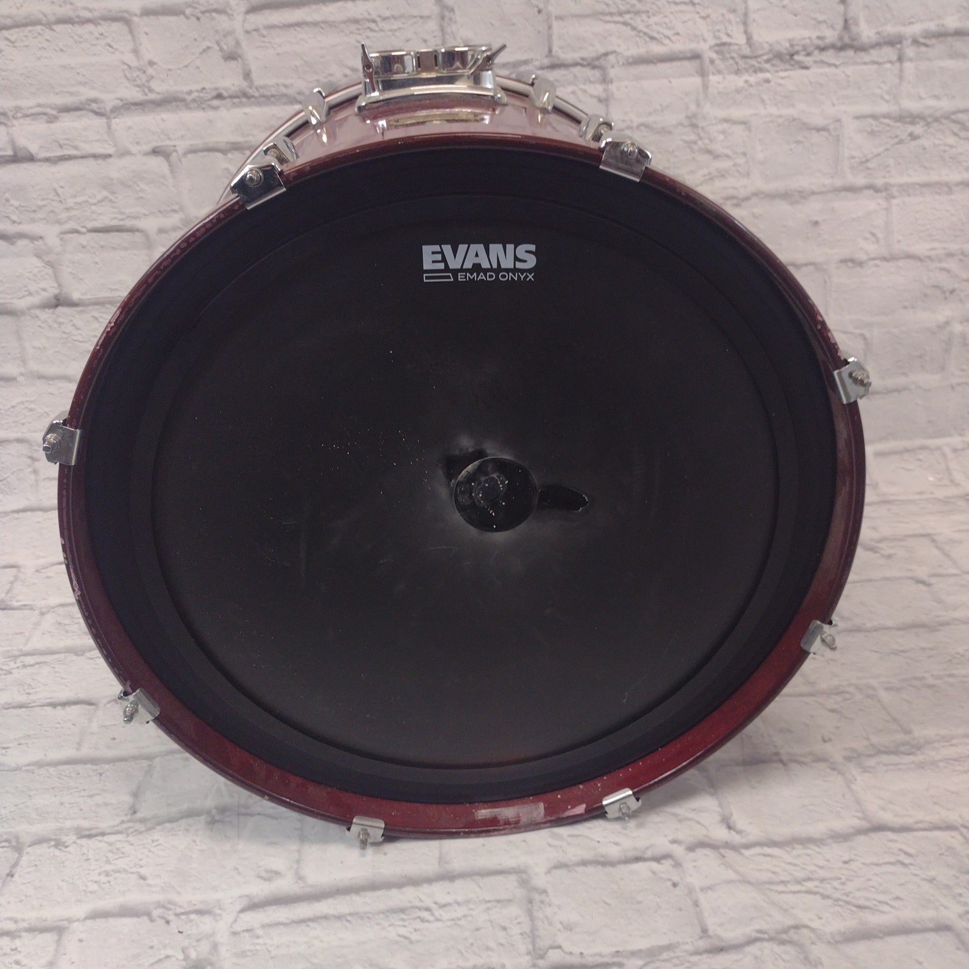 Pearl Export Drum Kit Wine Red Stain