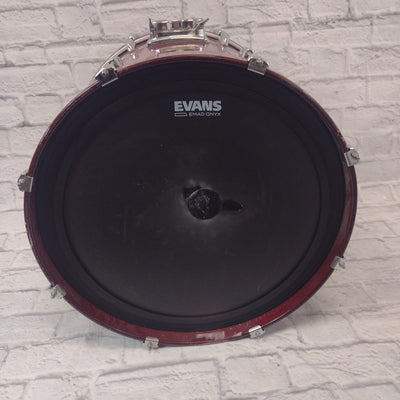 Pearl Export Drum Kit Wine Red Stain
