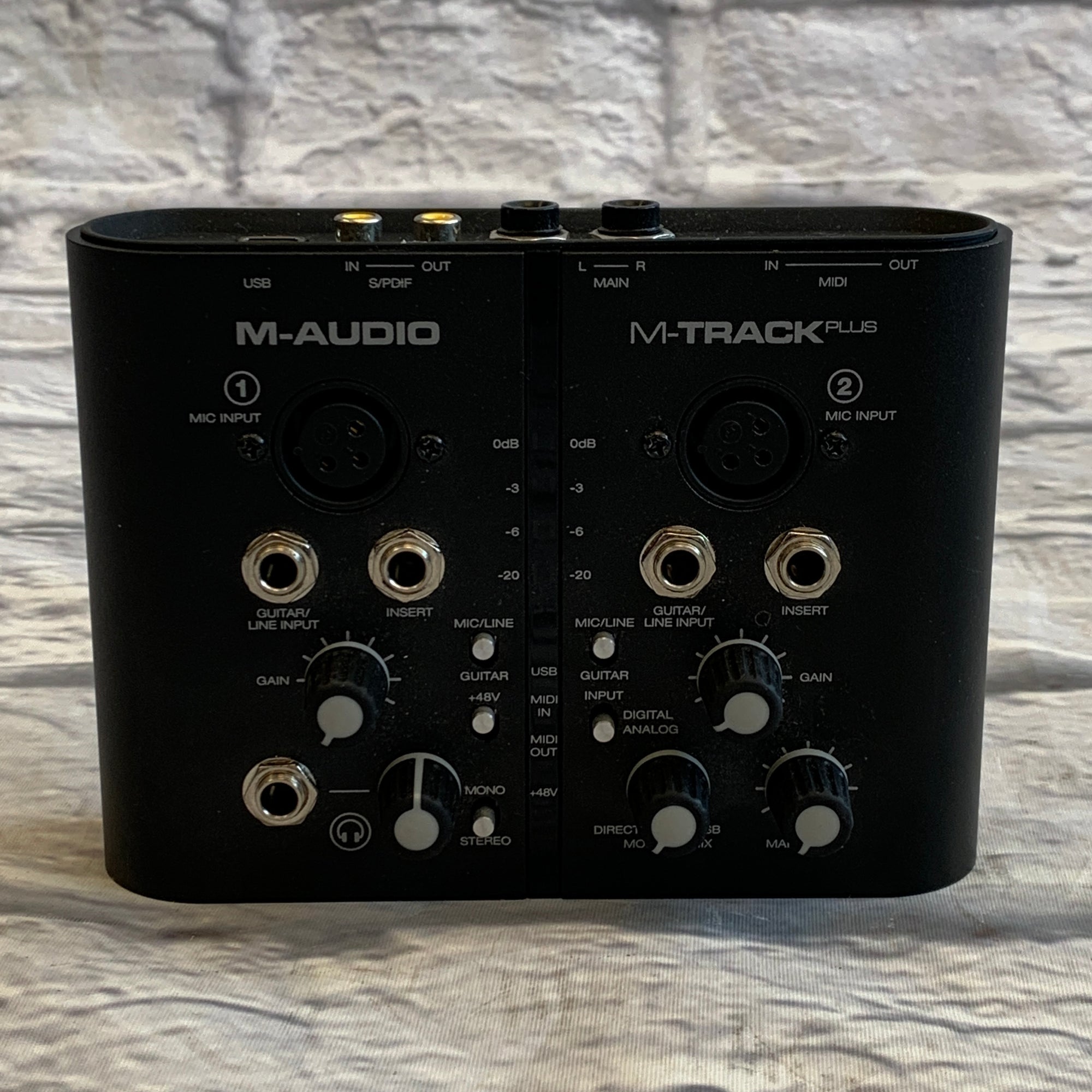 M-Audio M-Track Plus Interface