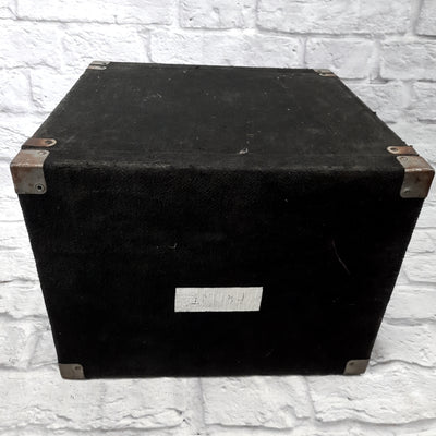 Grundorf 8U Black Carpeted Rack Case