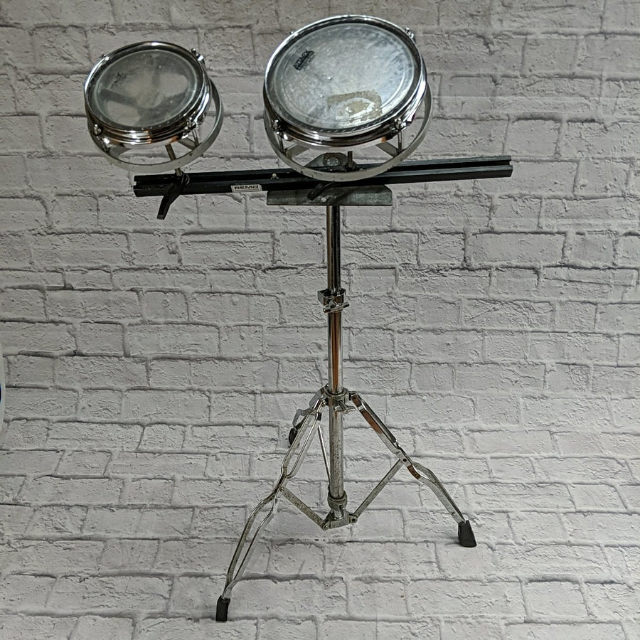 Remo Bee Line Roto Toms /w Stand 6/8 Roto Toms