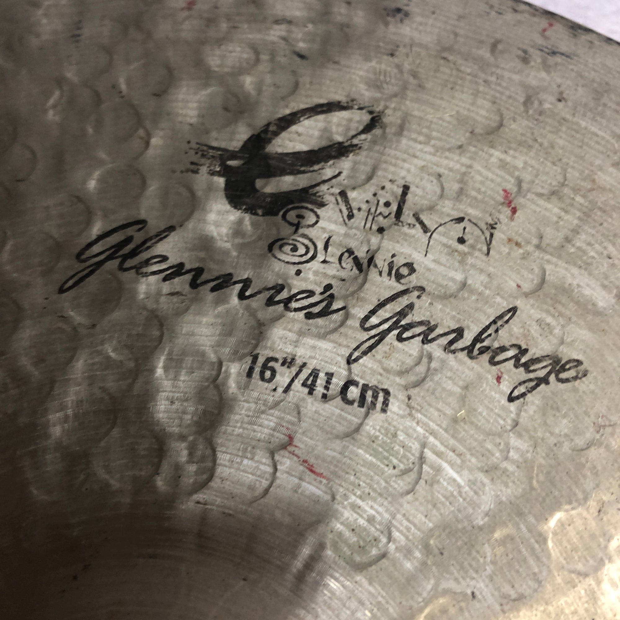 Sabian Glennie's Garbage Trash Crash 16 Crash Cymbal