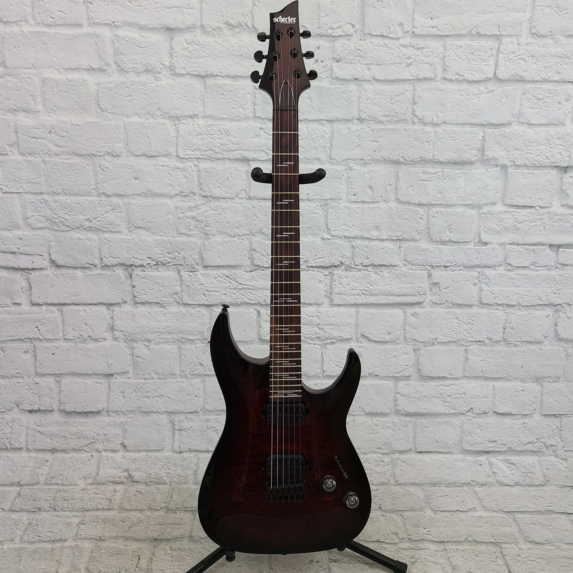 Schecter Omen Elite-6 Black Cherry Burst