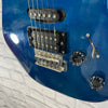 Washburn HSS Strat Dark Blue Electric Guitar