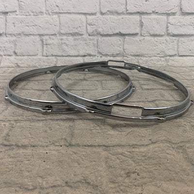 Slingerland 14" Snare Hoops 8 Lug Chrome