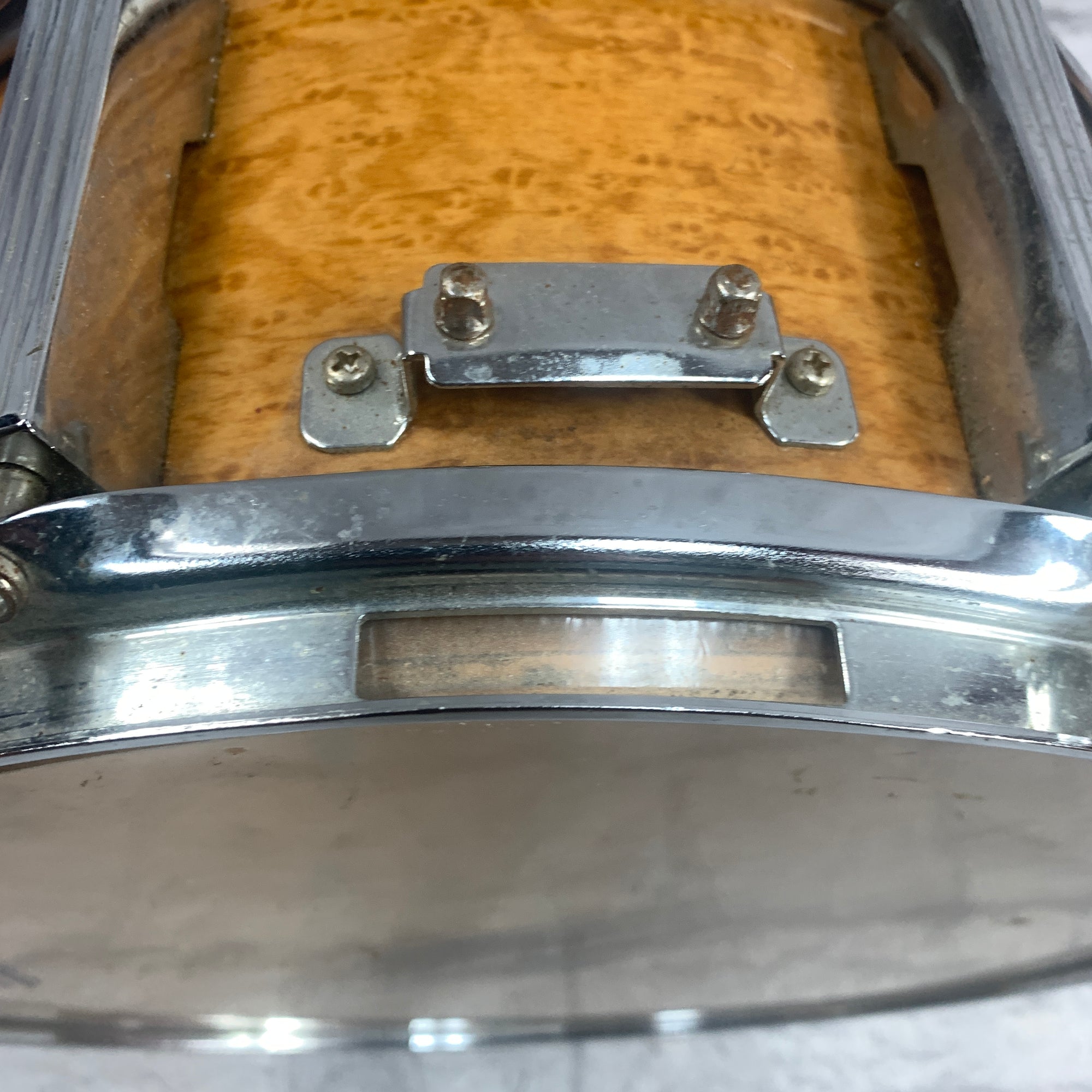 Tama Artwood Soprano Gravure Amber 13 x 6.5 Japanese Snare Drum