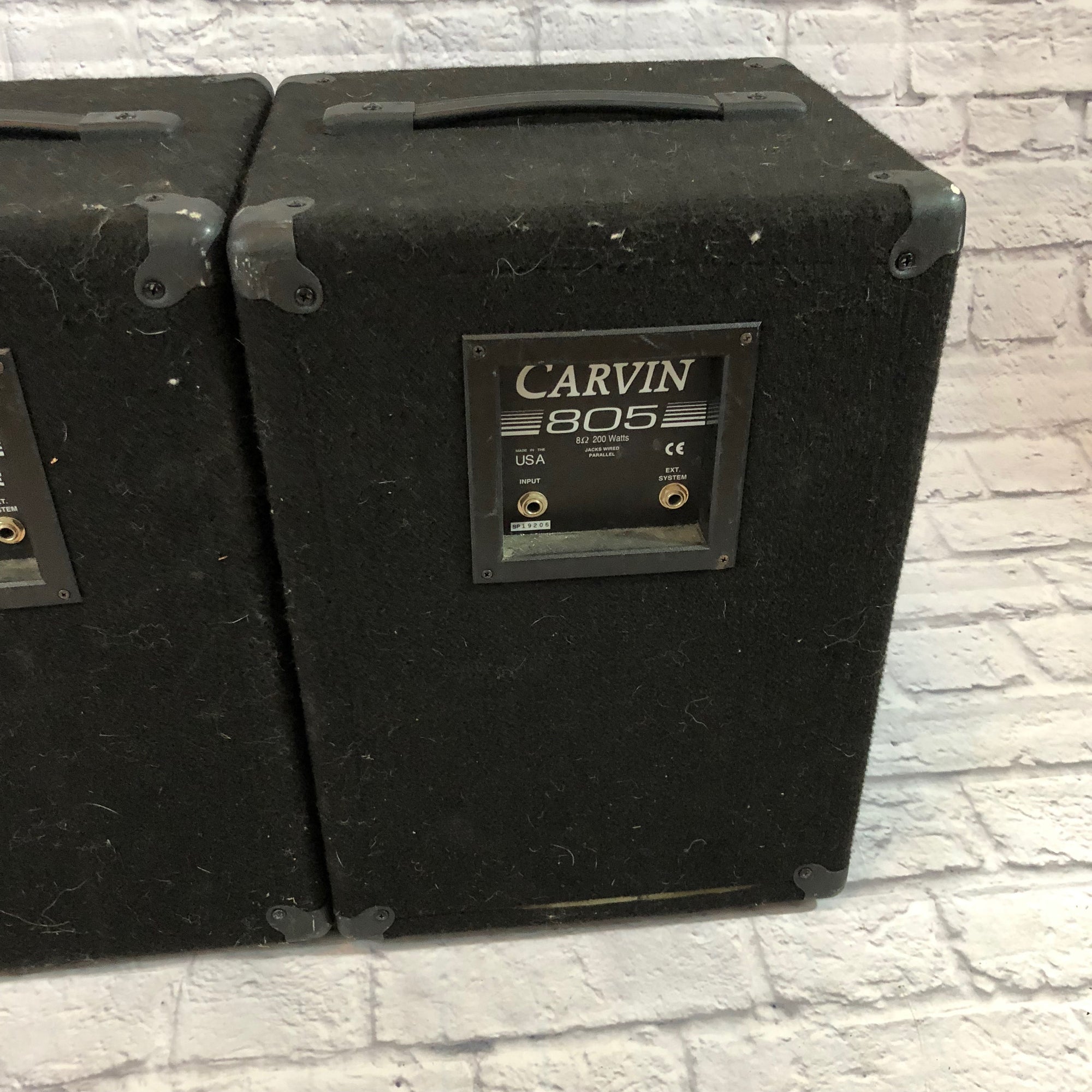 Carvin 805 Passive 200 watt Speakers Pair
