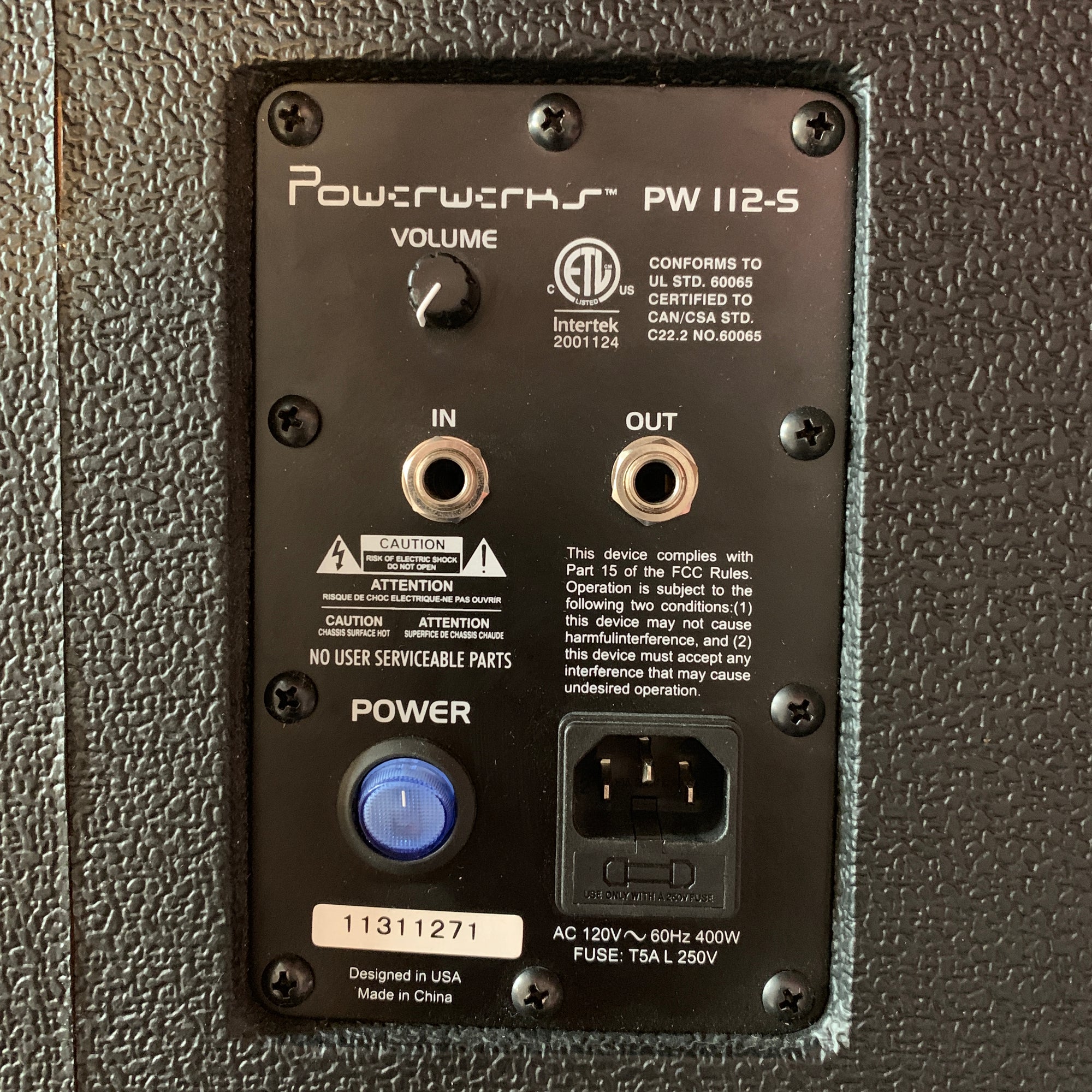 Powerwerks 3-Piece Powered Speaker System