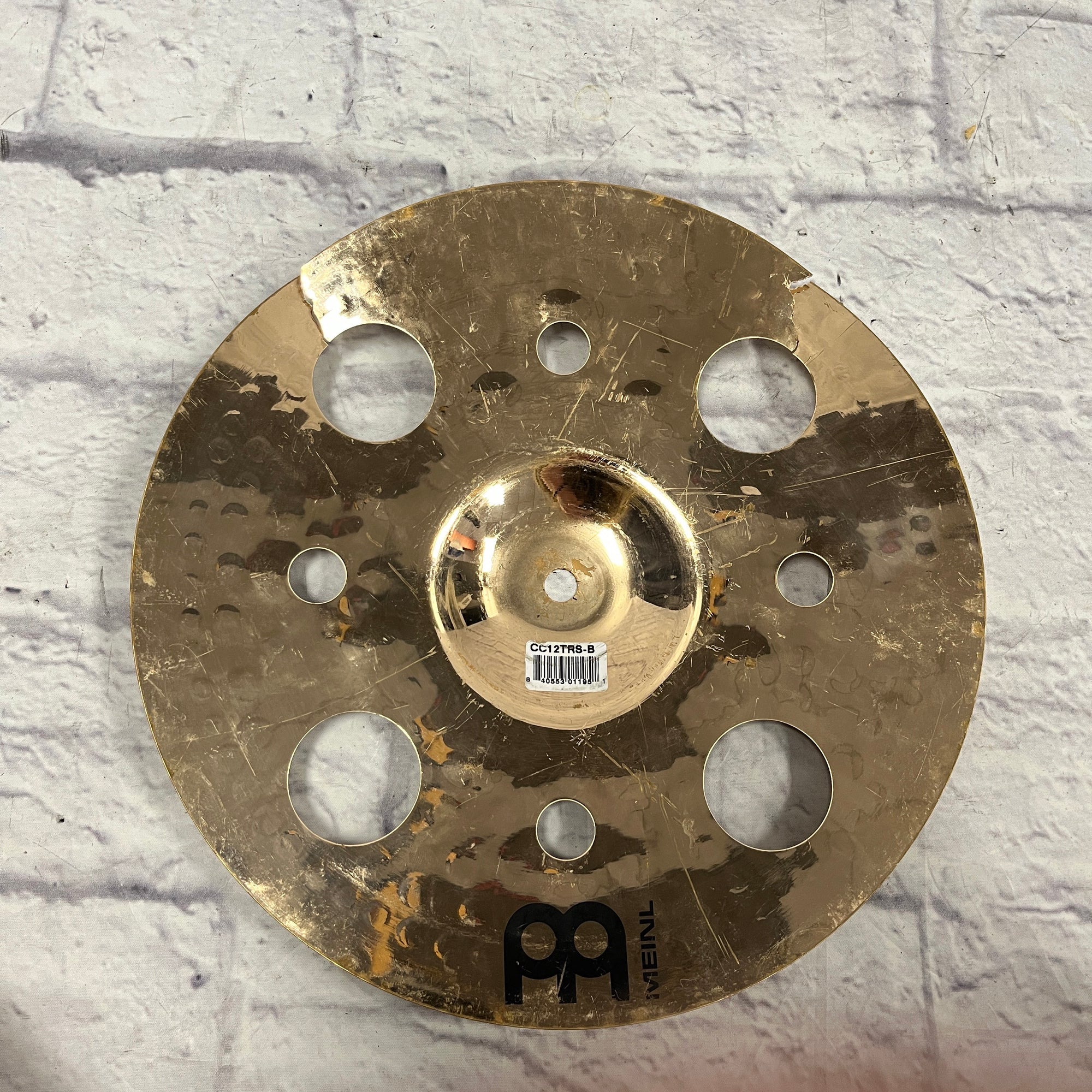 Meinl Pure Alloy 10 Splash CRACKED