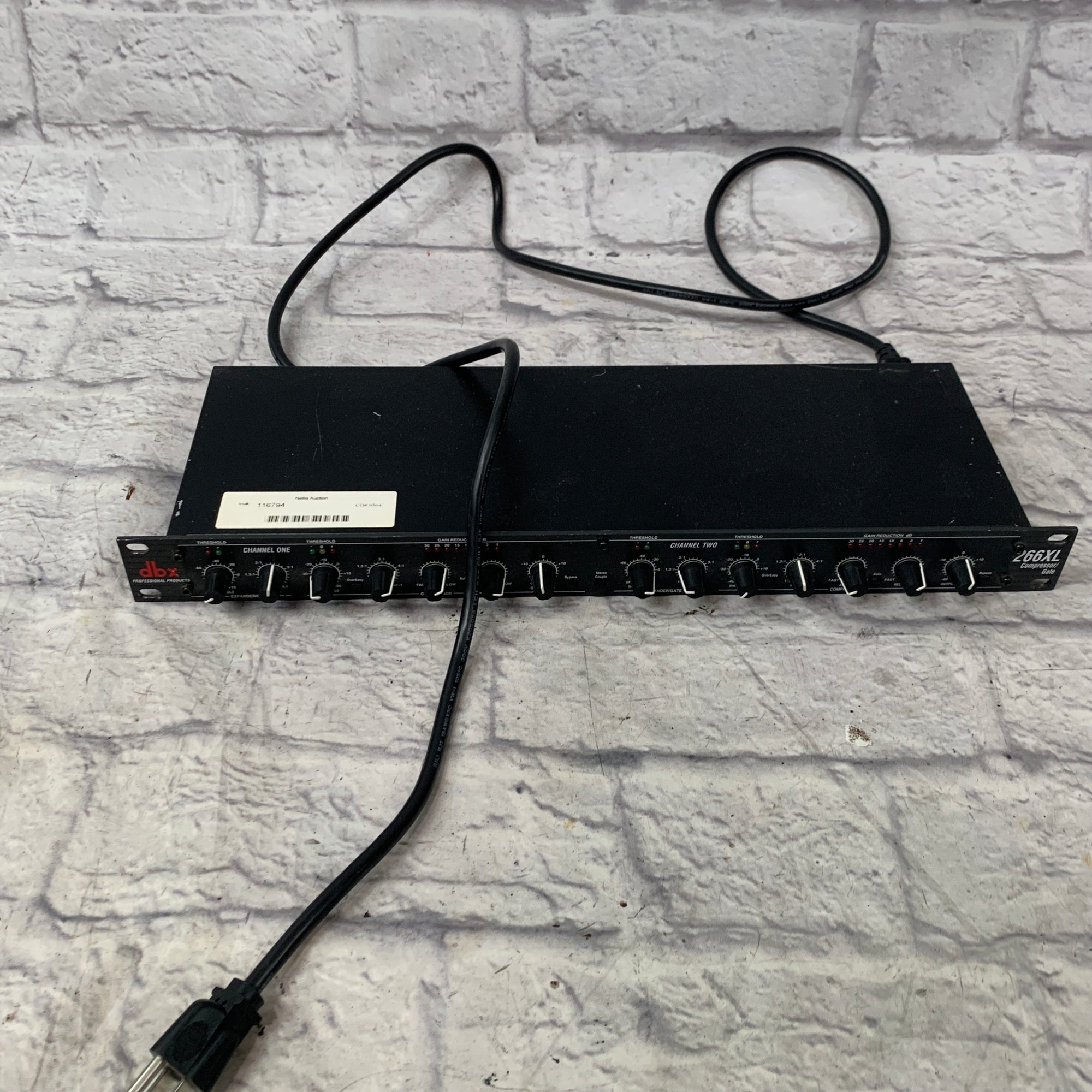 DBX 266xl Compressor Gate