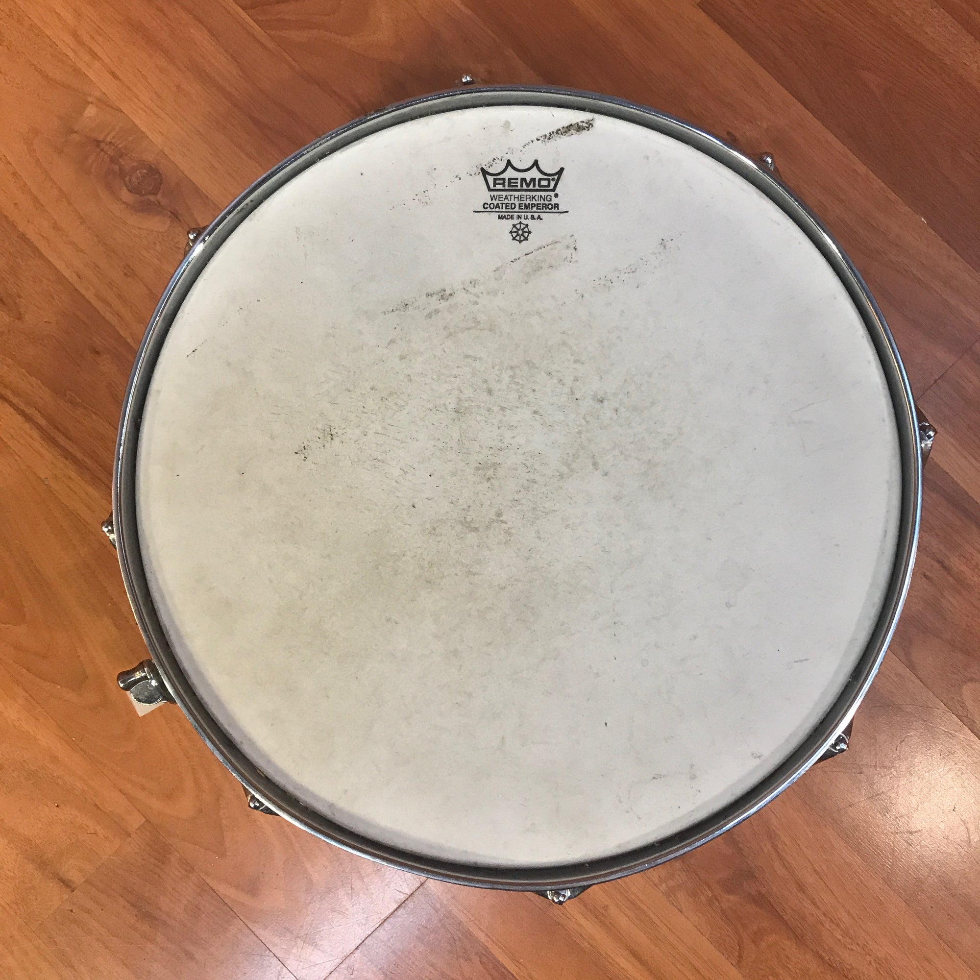 1976 Ludwig Acrolite 14x5 Aluminum Snare Drum