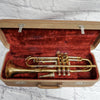 Vintage NEMC Trumpet  Elkhorn Indiana w/ case and Vintage Olds 3c Mouthpiece