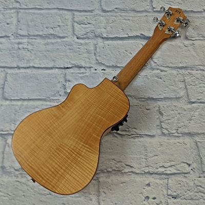 Lanikai FM-CEC Flame Maple Concert Ukulele with Fishman Pickup System