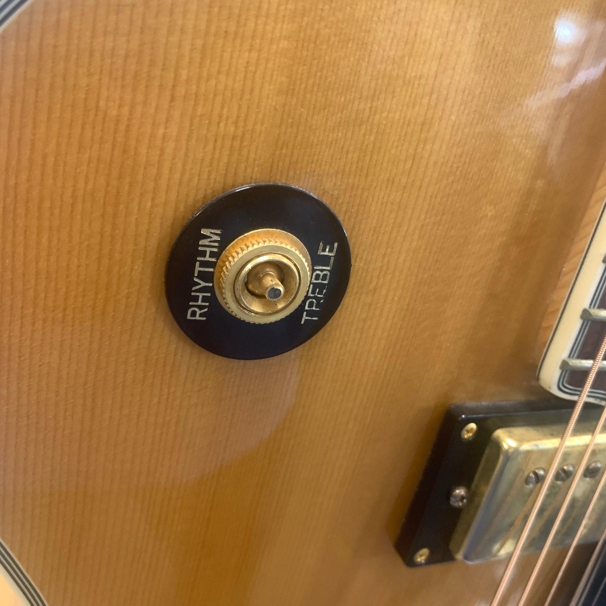 Washburn J-6S Montgomery HollowBody W/ Bigsby - Natural