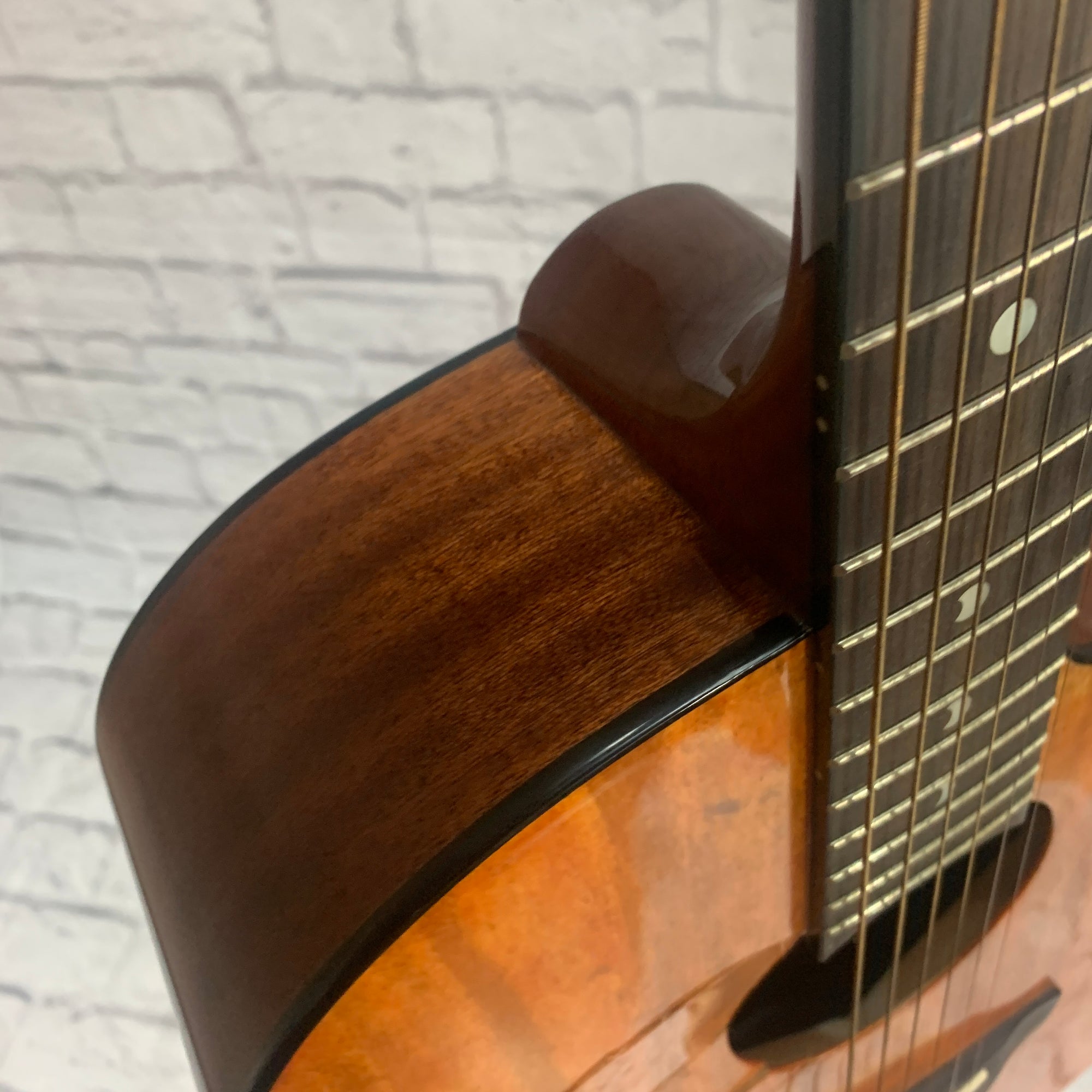 Luna Gypsy Spalt Acoustic Guitar AS IS