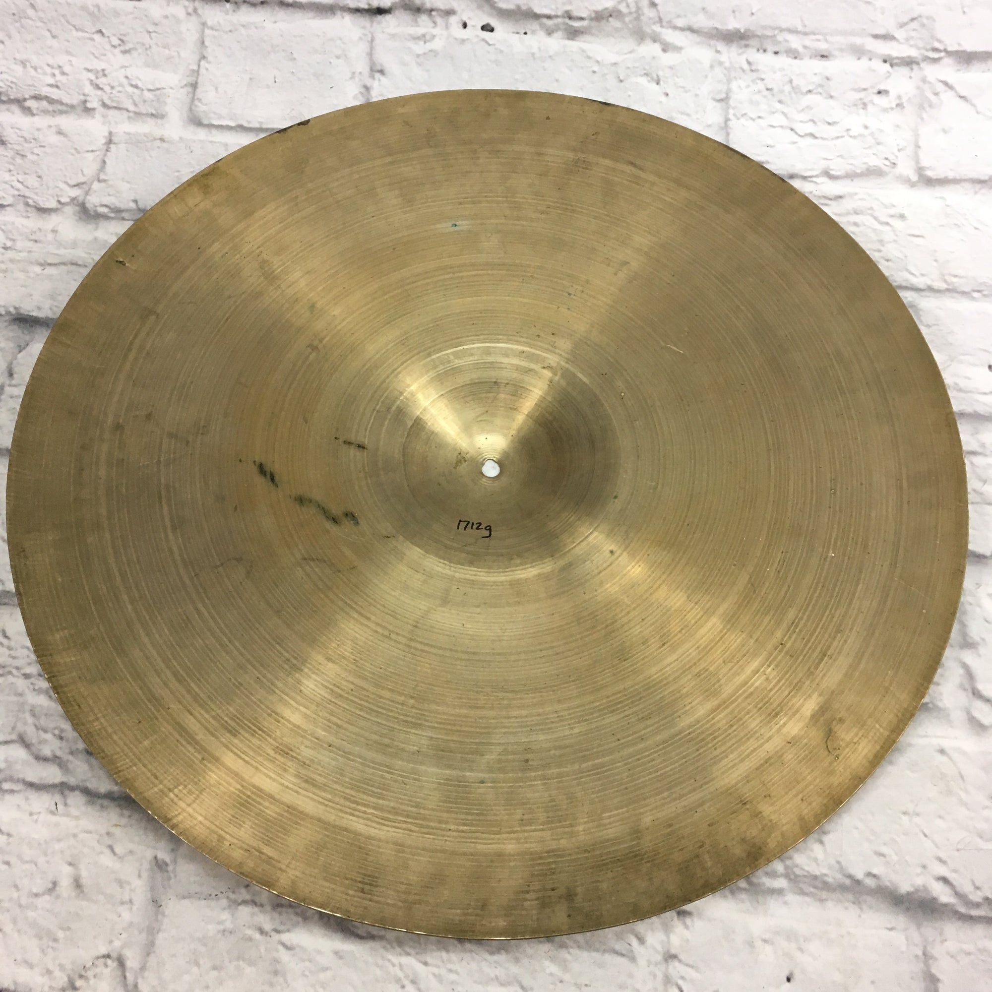 Vintage Made in Italy 20in Ride Cymbal